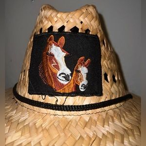 Fancy straw BOSS MAN hat 🔥😎. 5.5 inch brim fits medium/large